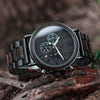 Luxury Wood Stainless Steel Wooden Watch